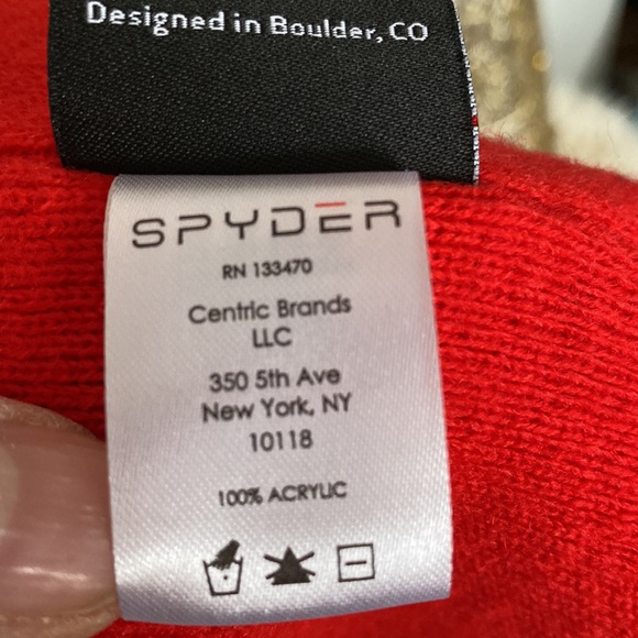 Spyder Men’s red & black, reversible neck Gaiter O/S New without tag! - Picture 7 of 13